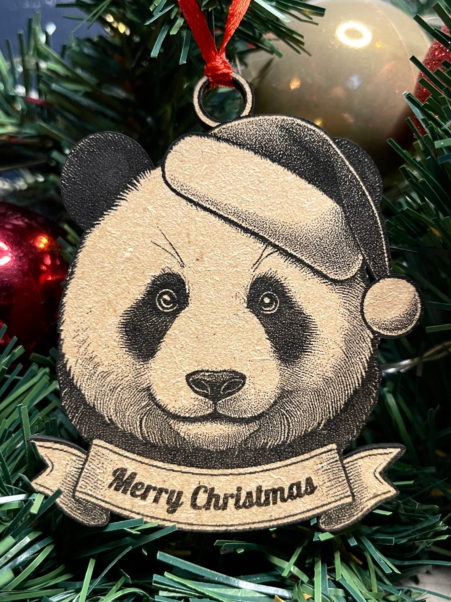 Panda Tree Ornament