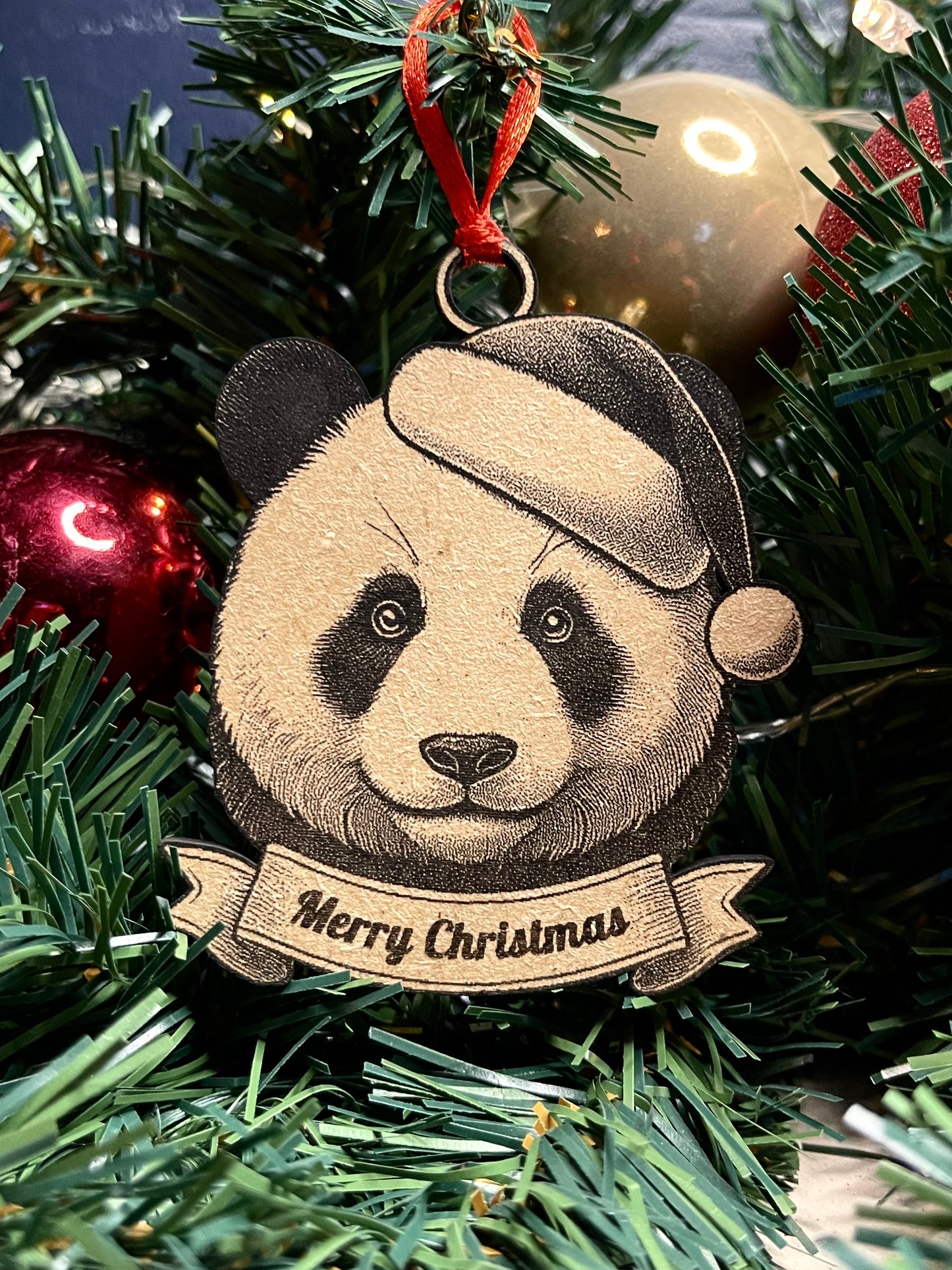 Panda Tree Ornament