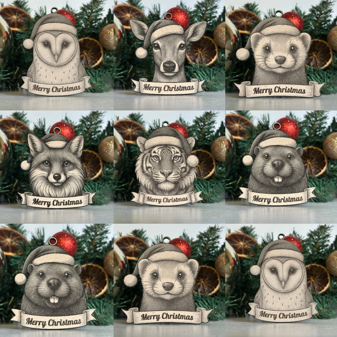 Wildlife Tree Ornaments