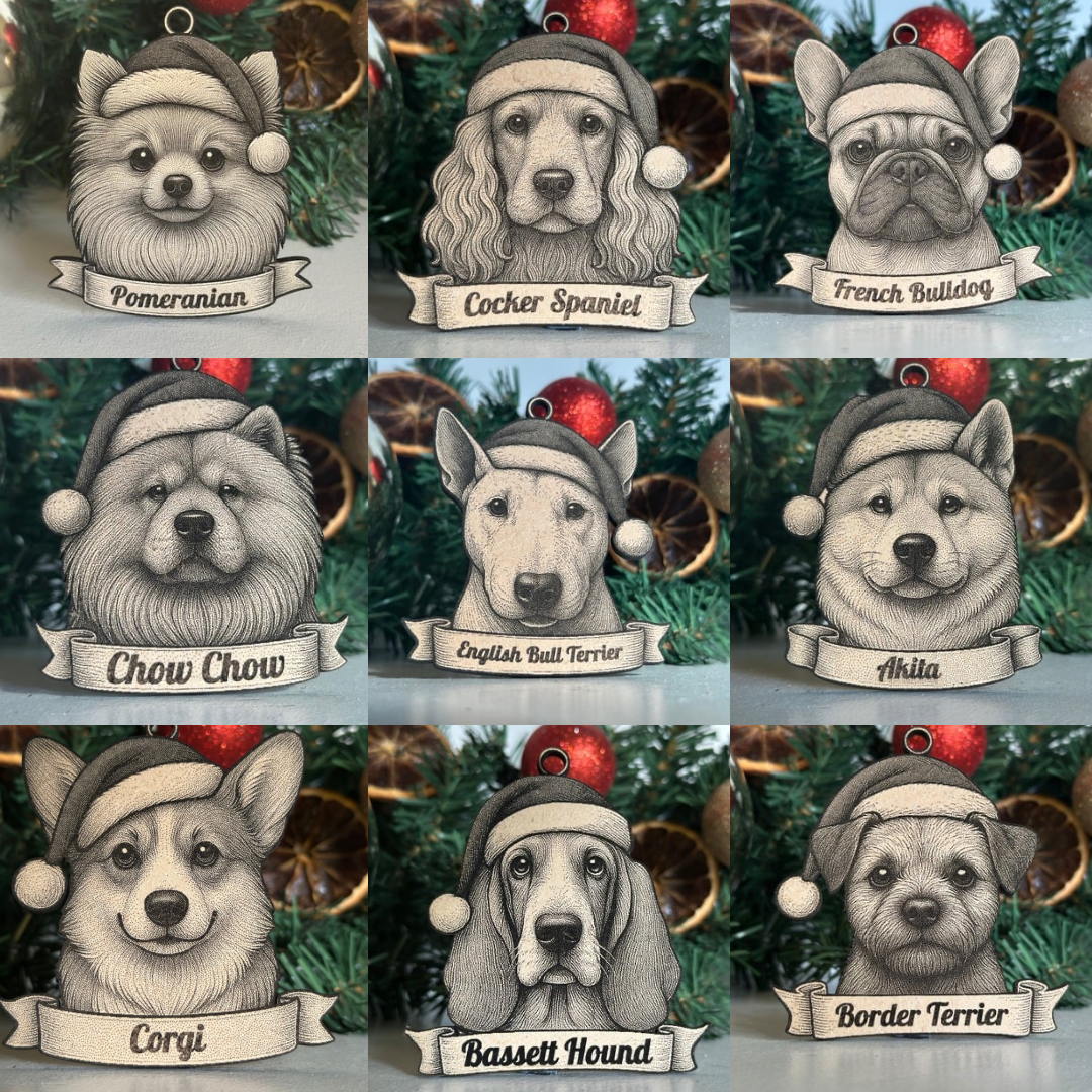 Dog Tree Ornaments