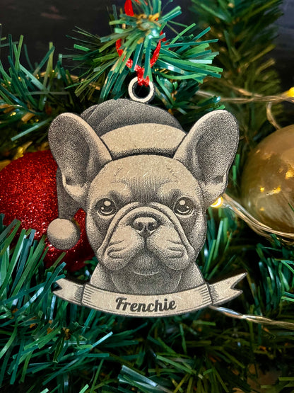 French Bulldog Tree Ornament