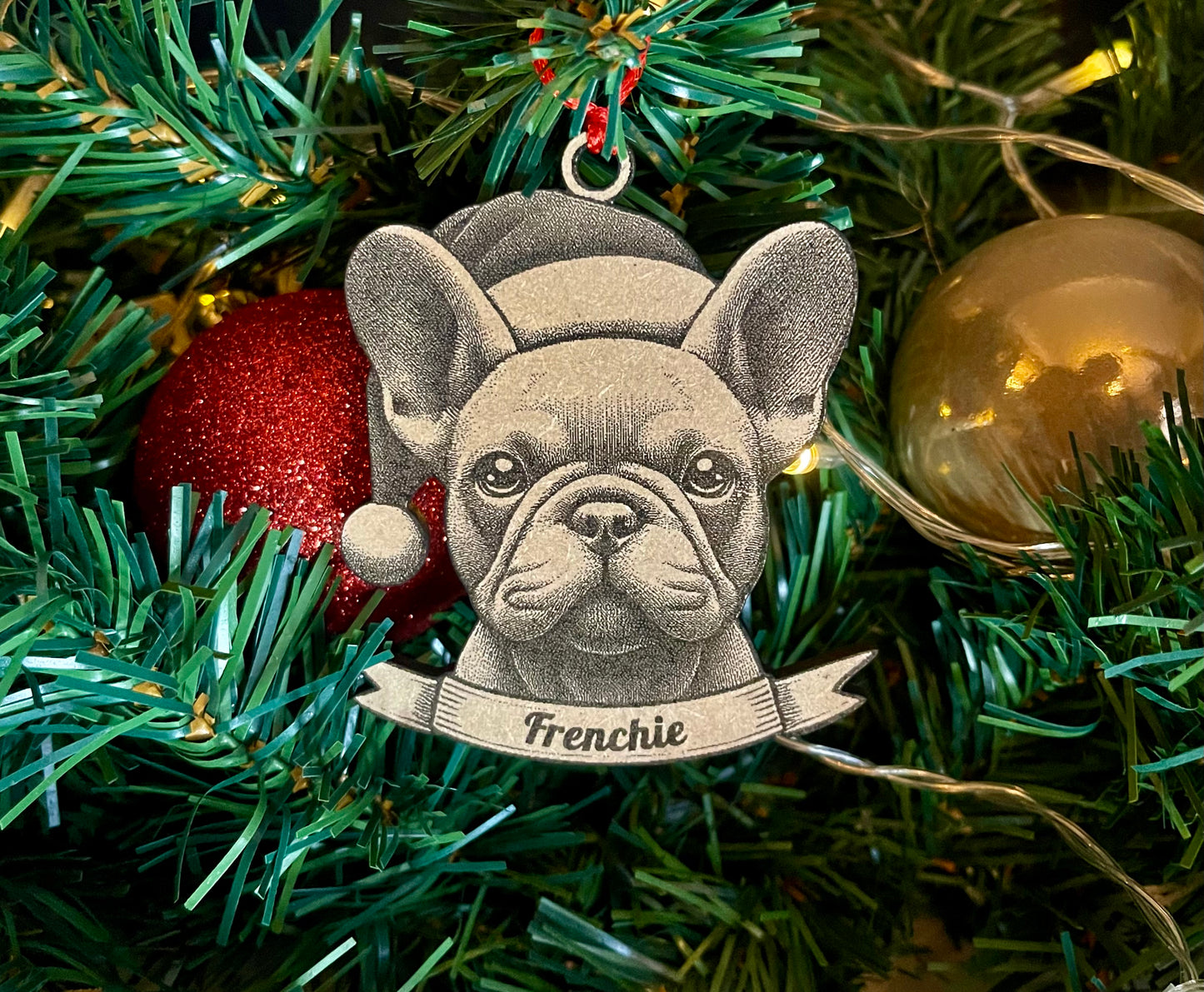 French Bulldog Tree Ornament