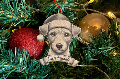 Jack Russell Terrier Tree Ornament